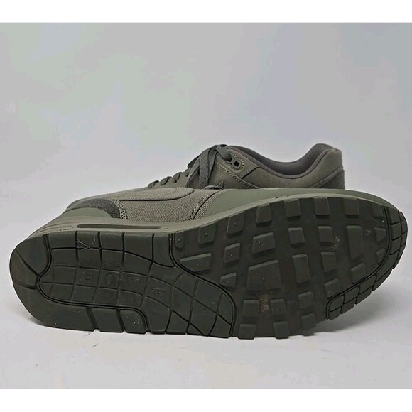 Size 13 - Nike Air Max 1 V SP Patch Steel Green 704901-300 Rare Sneakers Shoes - Picture 7 of 11